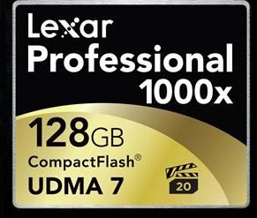 Lexar 128GB CF 1000x Professional