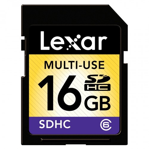 Lexar 16GB SDHC (Class 6)