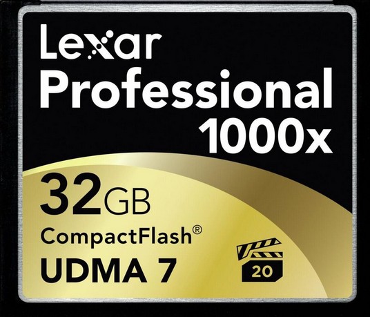 Lexar 32GB CF 1000x Professional