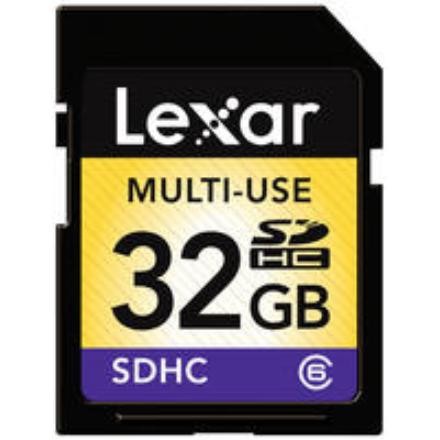 Lexar 32GB SDHC (Class 6)