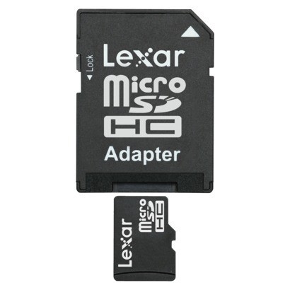Lexar 8GB microSDHC s adaptérom (Class 4)