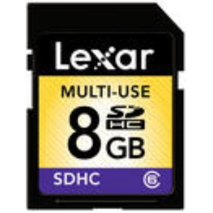Lexar 8GB SDHC (Class 6)