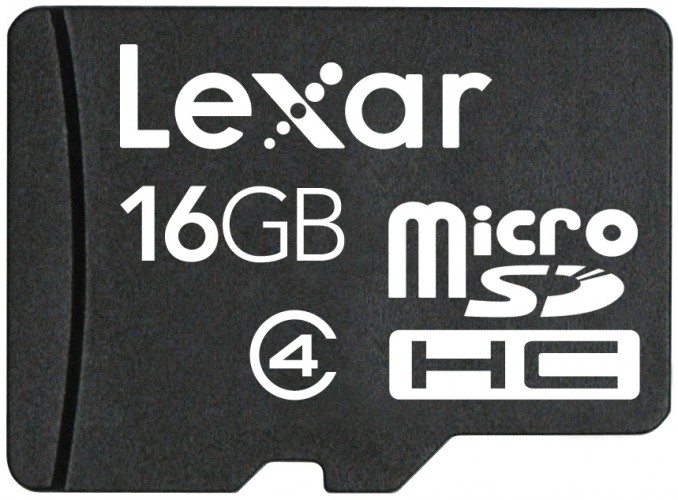 Lexar Micro SDHC 16GB (LSDMI16GASBEU)