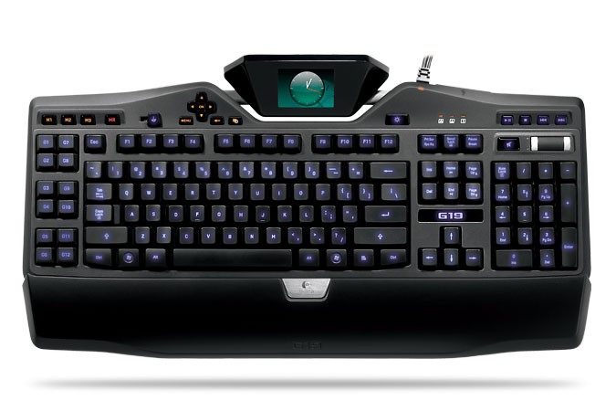 Logitech G19 Gaming Keyboard USB CZ, čierna