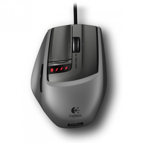 Logitech G9x Laser Mouse, sivá