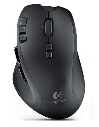 Logitech Wireless Gaming Mouse G700, čierna