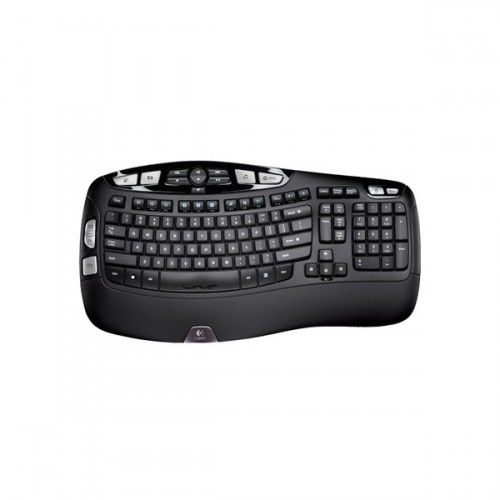 Logitech Wireless Keyboard K350 USB CZ, čierna