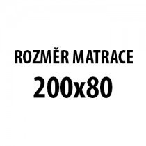 Lorika 24 - Matrace (200x80x24, poťah lurex)