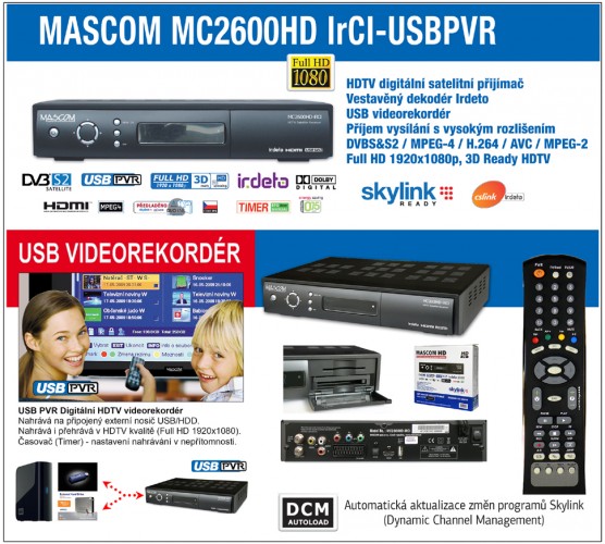 Mascom MC2600HD IRCI