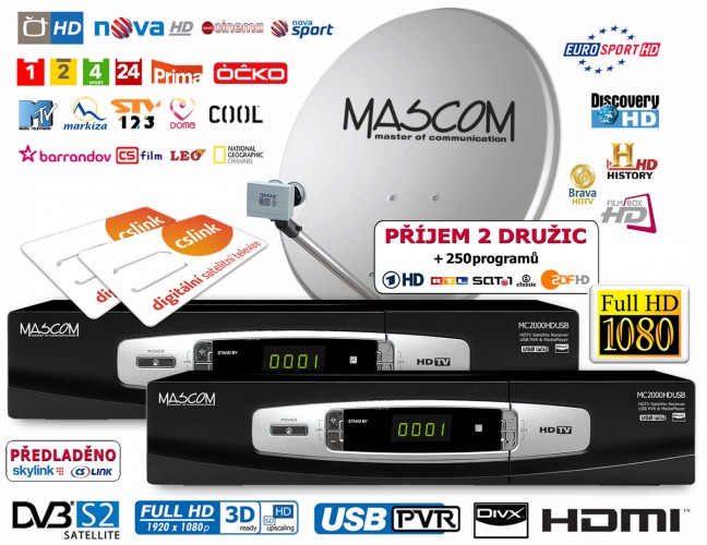 Mascom S-2000UCR/80MBL-T+G