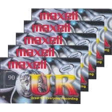 Maxell Audio Tape UR 90 Minut 5-Pack