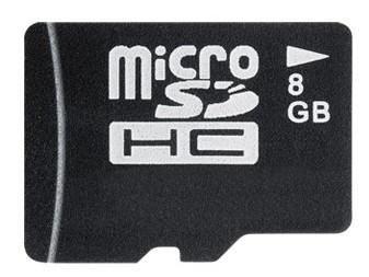 MicroSDHC 8GB s adapterem Nokia MU-43