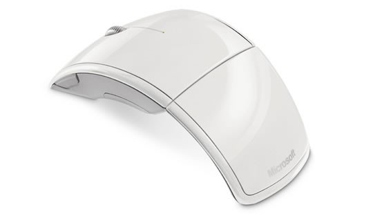 Microsoft ARC Mouse USB Port White