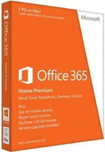 Microsoft Office 365 pre domácnosti 1 rok