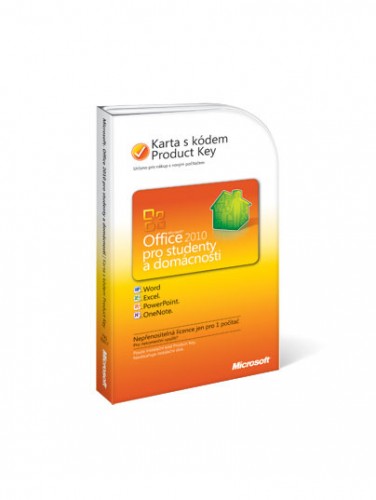 Microsoft Office Home&Student 2010 CZ PC Attach Key (79G-02017)