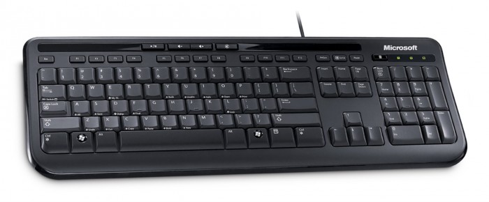Microsoft Wired Keyboard 600 (ANB-00020), čierna