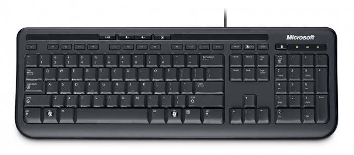 Microsoft Wired Keyboard 600 (ANB-00020), čierna