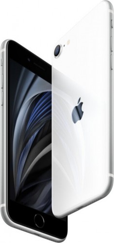 Mobilný telefón Apple iPhone SE (2020) 256GB, biela