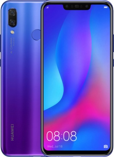 Mobilný telefón Huawei Nova 3 4GB/128GB, fialová