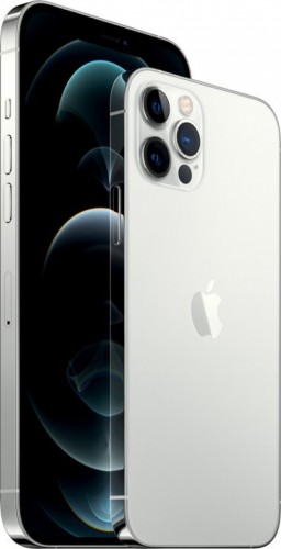 Mobilný telefón Apple iPhone 12 Pro Max 512GB, strieborná