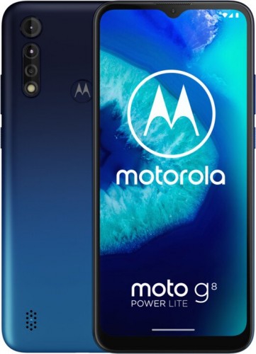 Mobilný telefón Motorola Moto G8 Power Lite 64GB, tmavo modrá POU