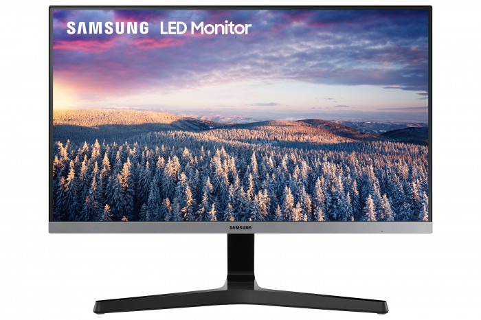 Monitor Samsung S24R350, 23,8'', FullHD, IPS, 75Hz, strieborná PO