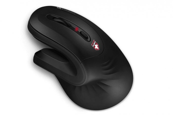 Bezdrôtová myš CONNECT IT CMO-2900-BK, ergonomická, čierna POUŽIT