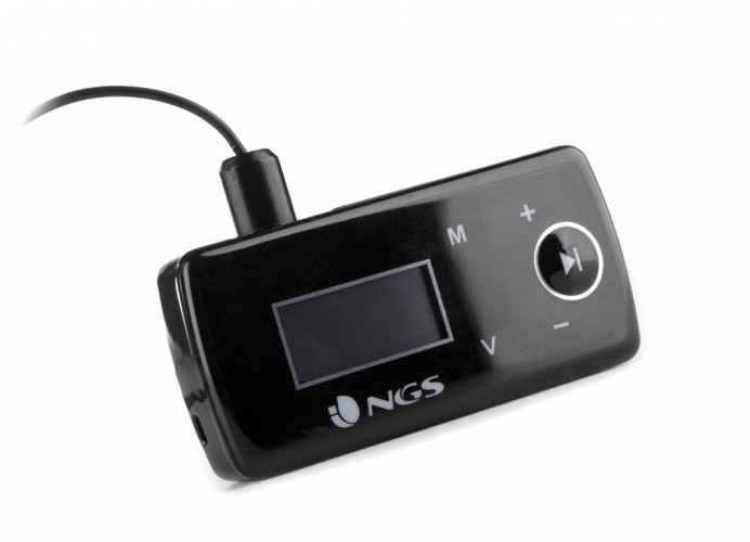 NGS MP3 přehrávač AQUA/ 2GB/ FM rádio/ voděodolný/ černý