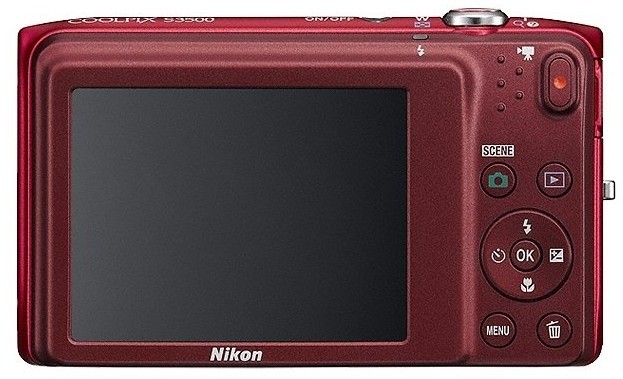 Nikon Coolpix S3500 Red