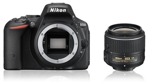 Nikon D5500 + 18-55mm VR II Black KIT