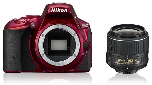 Nikon D5500 + 18-55mm VR II Red KIT