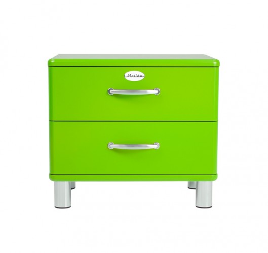 Malibu - Noční stolek (zelená)