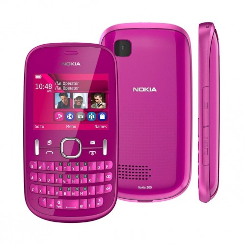 Nokia ASHA 200 Pink