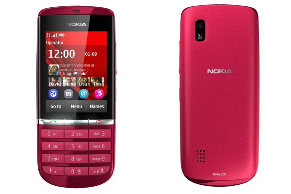 Nokia Asha 300 Red