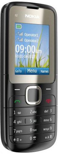 Nokia C2-00 Jet Black