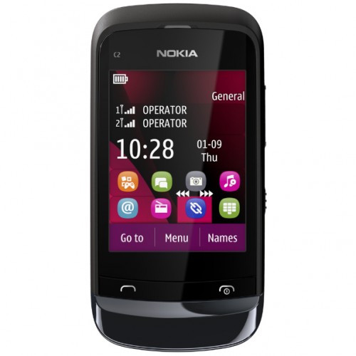 Nokia C203CH Black (002Z1D5)