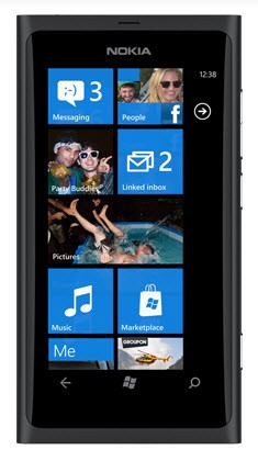 Nokia Lumia 800 Matt Black