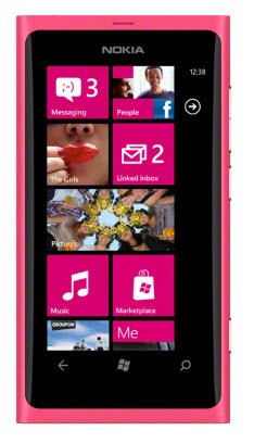 Nokia Lumia 800 Matt Magenta (růžová)