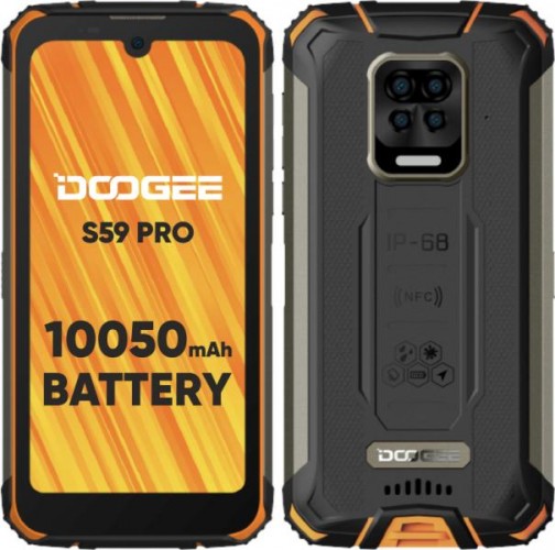 Doogee  - Doogee S59 Pro 4GB/128GB Dual SIM, Oranžová - SK distribúcia