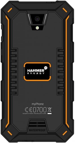 Odolný telefón MyPhone HAMMER ENERGY 2GB/16GB, čierna/oranžová