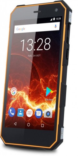 Odolný telefón MyPhone HAMMER ENERGY 2GB/16GB, čierna/oranžová