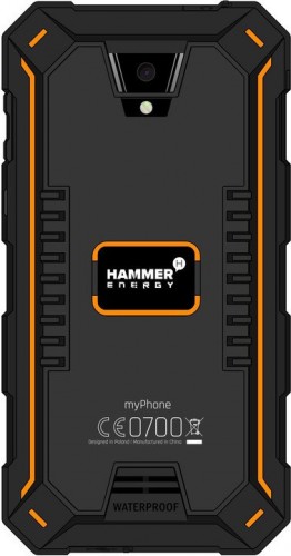 Odolný telefón myPhone Hammer ENERGY 2GB/16GB, čierna/oranžová