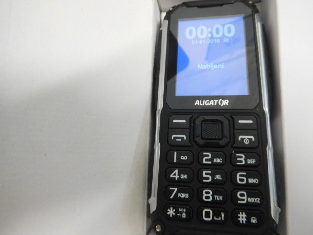 Odolný tlačidlový telefón Aligator R30 eXtremo, IP68, čierna POUŽ