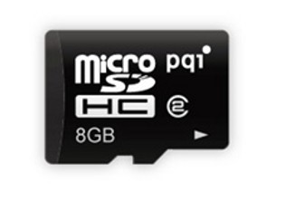 PQI micro SDHC 8GB class 4