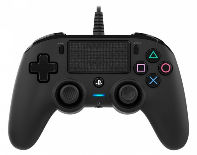 PS4 herný ovládač Nacon Compact Controller - Coloured Black