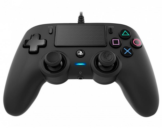 PS4 herný ovládač Nacon Compact Controller - Coloured Black