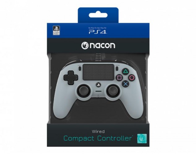 PS4 herný ovládač Nacon Compact Controller - Coloured Grey