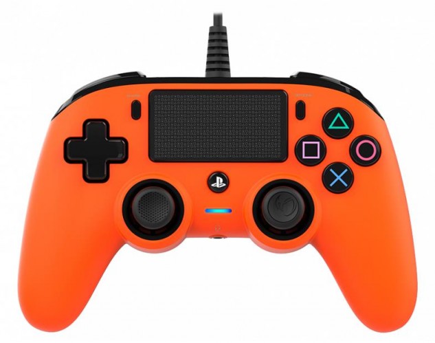 PS4 herný ovládač Nacon Compact Controller - Coloured Orange