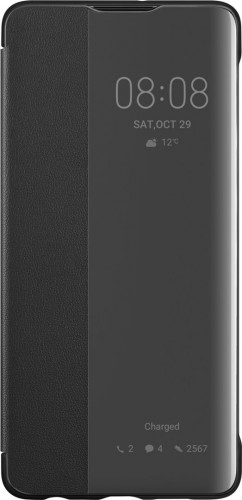 Puzdro pre Huawei P30 PRO Smart View, čierna