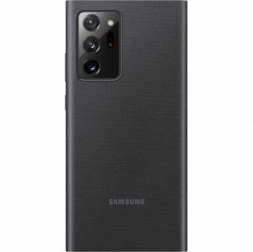 Puzdro pre Samsung Galaxy Note 20 Ultra, LED view flip, čierna